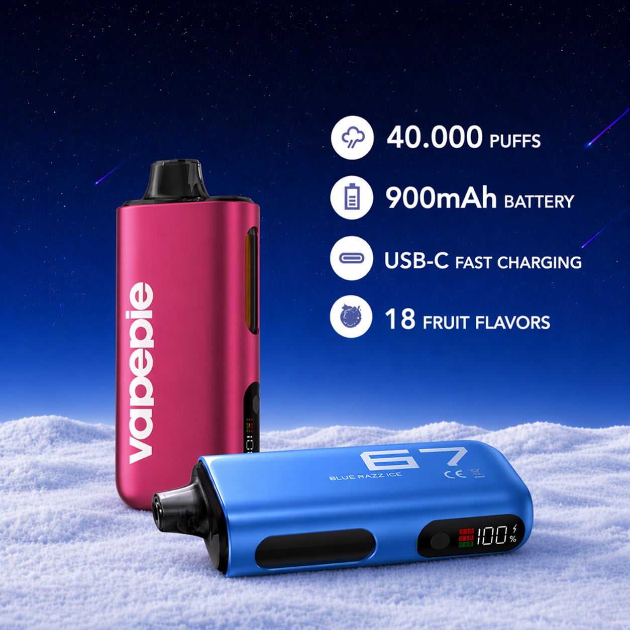 Max 40,000 Puff Rechargeable Device | US Warehouse