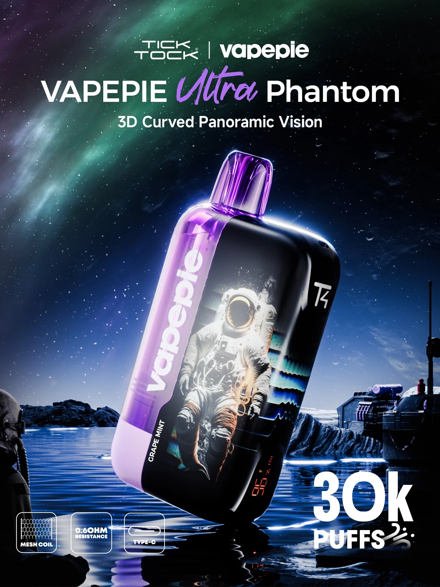 【U.S.】Vapepie 45000 Puffs Disposable Vape TK Edition Value Pack | Fast Shipping from California