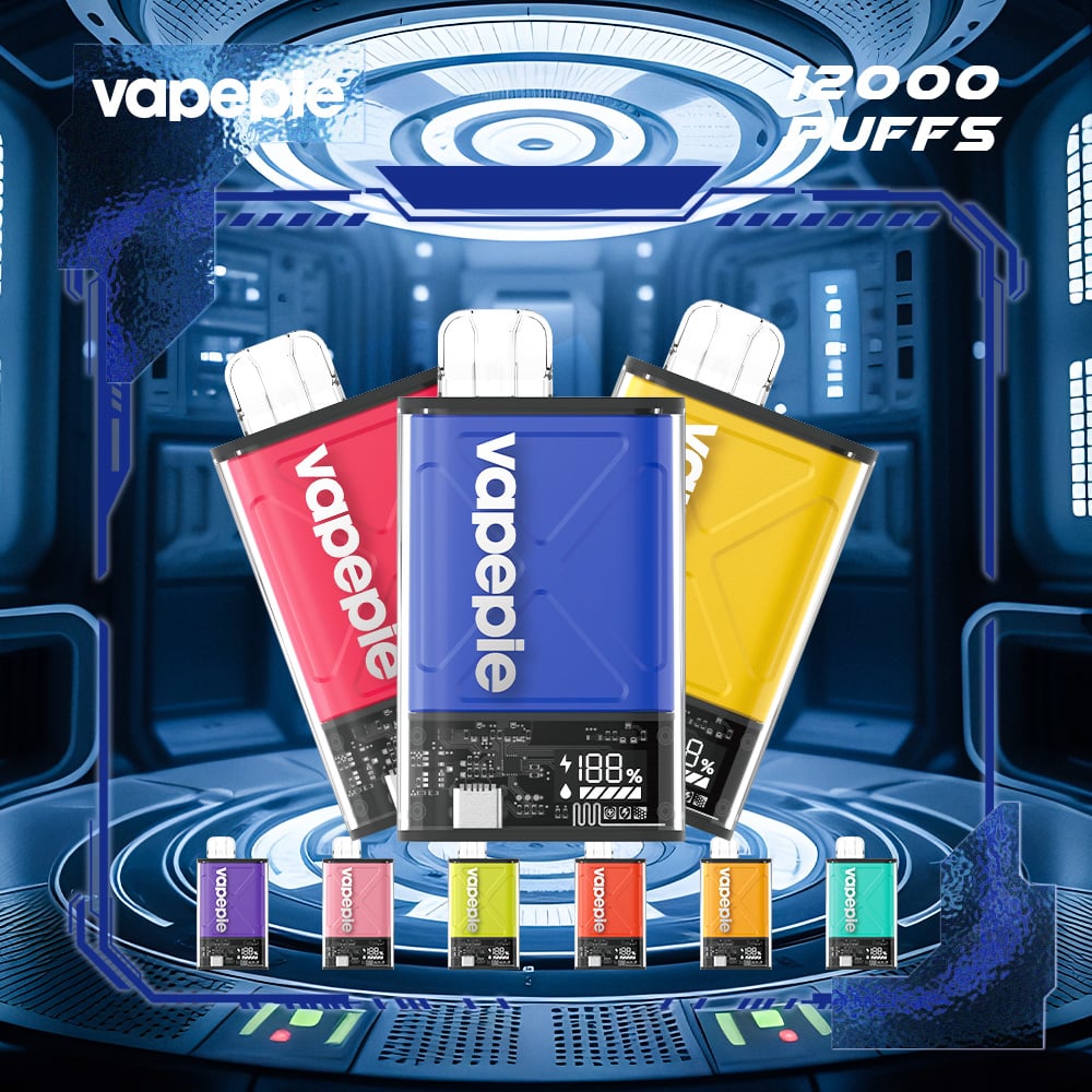 【U.S.】Vapepie Fv 12000 Puff Disposable Vape - Rich Flavor & Long-Lasting Power | Fast Shipping from California