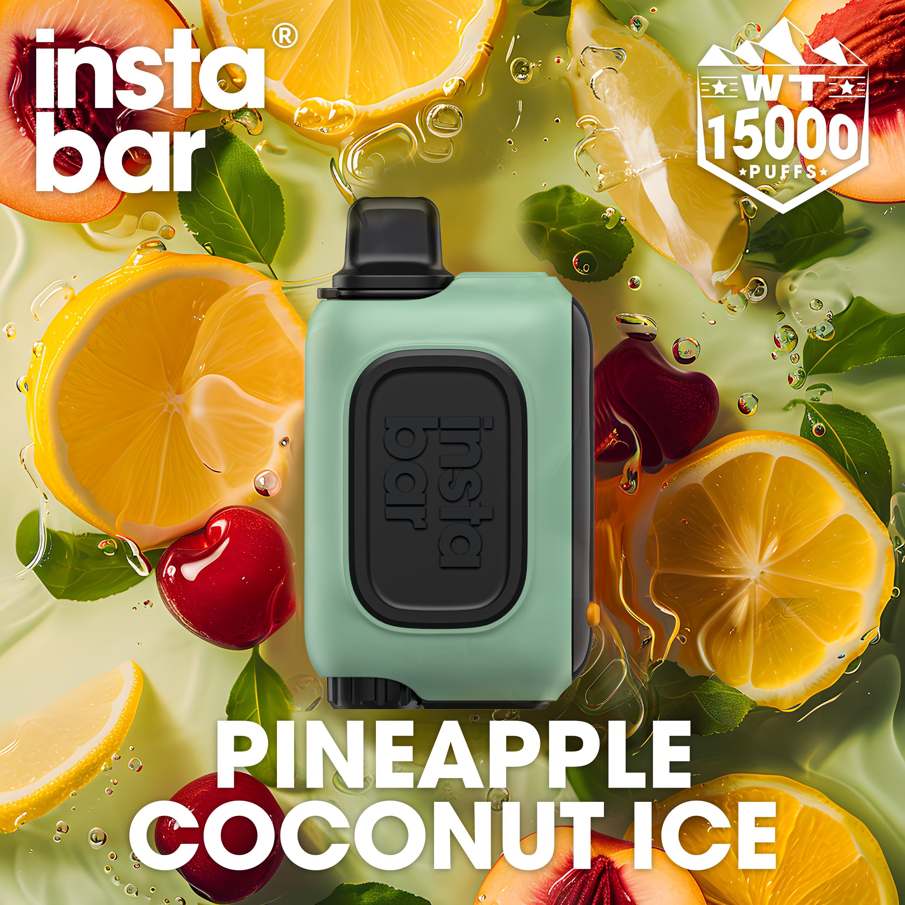 INSTABAR WT 15000 PUFFS：Disposable vapes full of technology and futuristic sense