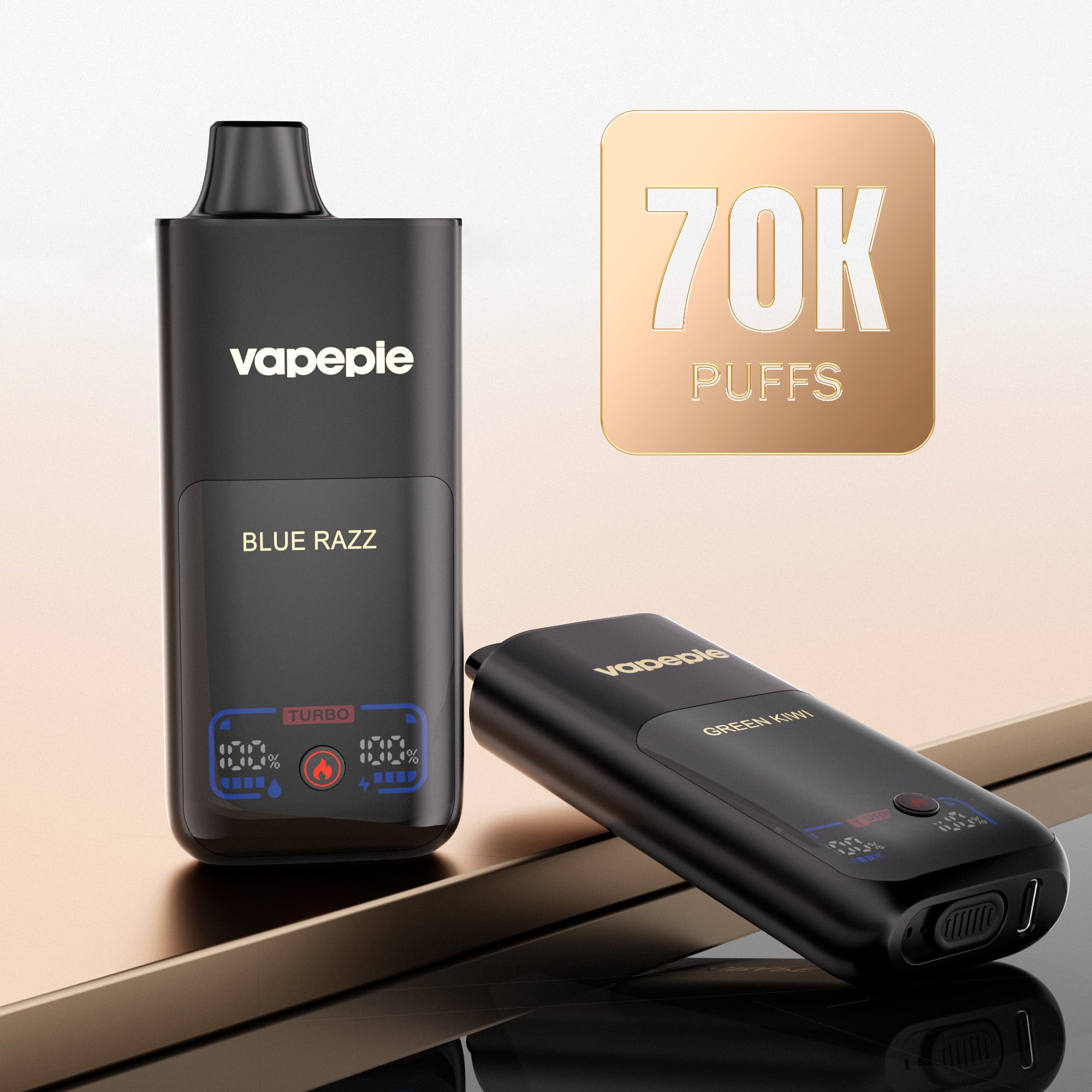VAPEPIE Mega 70000 Puffs Disposable Vape - Max Puff & Long-Lasting & Best Value