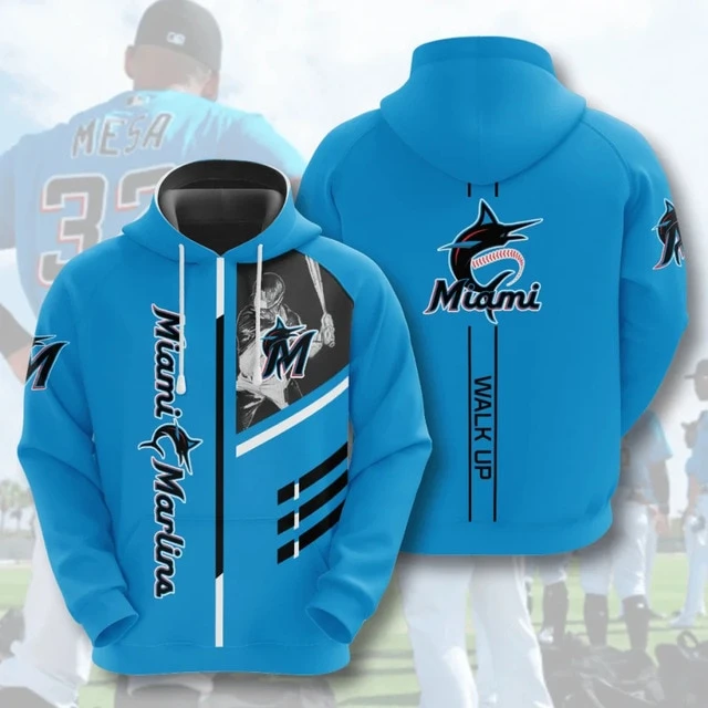 MIAMI MARLINS 3D HOODIES MM005