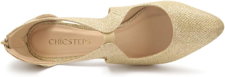 Dress Shoes for Women - Gold