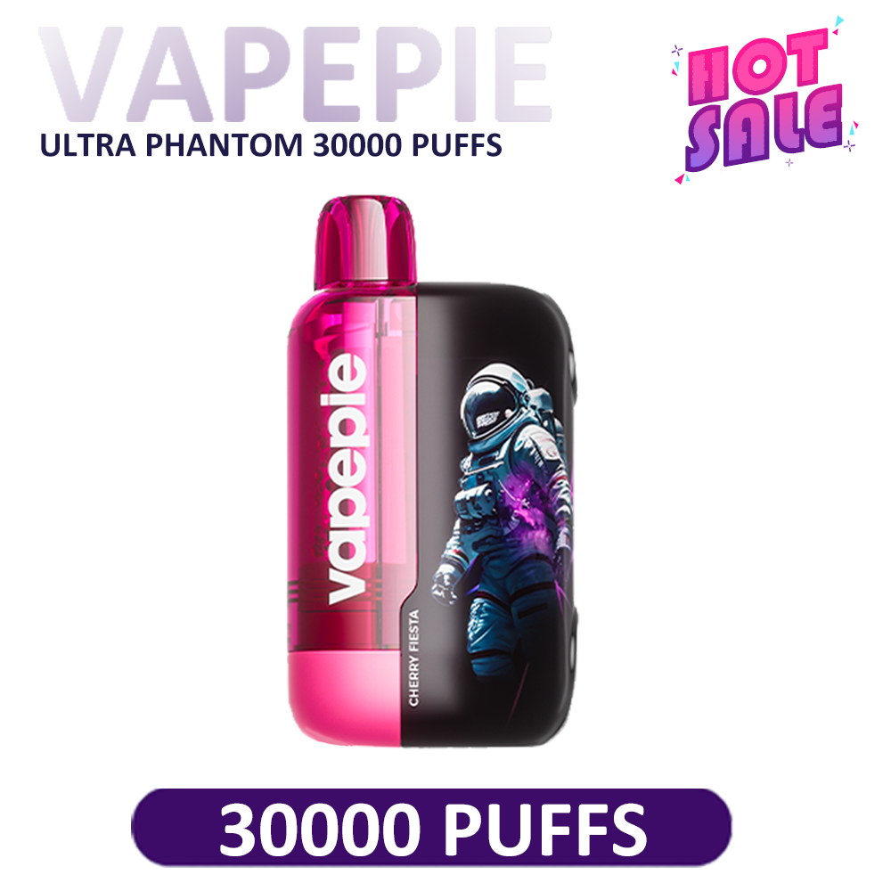 VAPEPIE Ultra Phantom 30000 Puffs Disposable Vape | Mesh Coil Tech - HD Display Vape