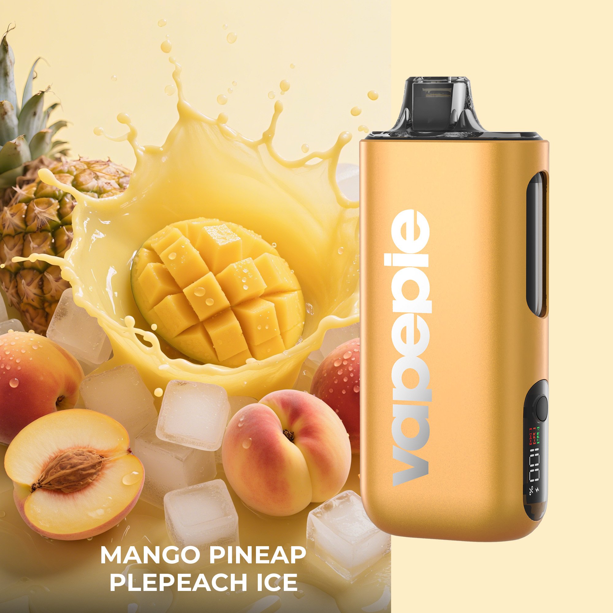 Vapepie BigEmpire 40000 Puffs -Mango Pineapple Peach Ice