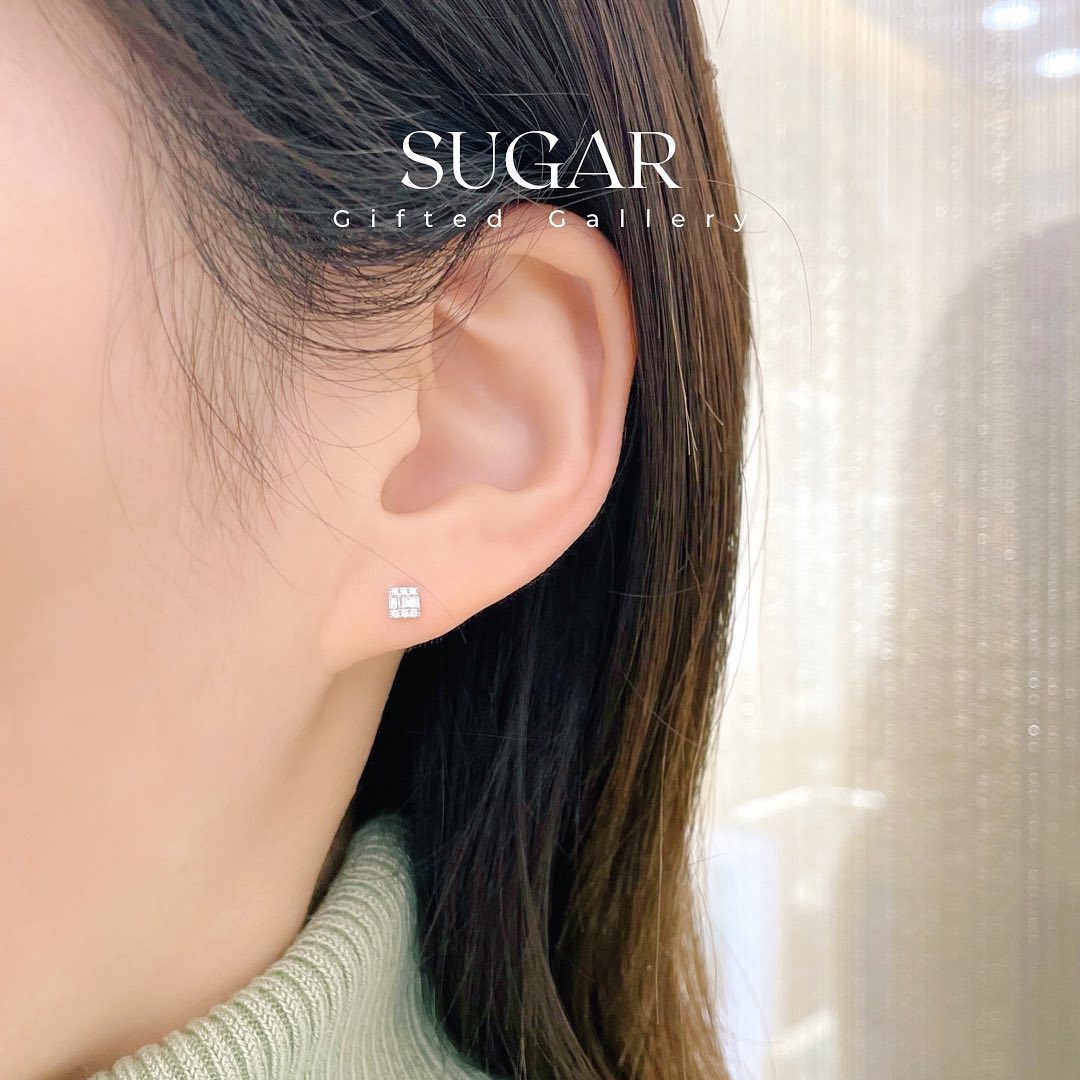 0.16ct Mini Sugar Earrings by Gifted Gallery