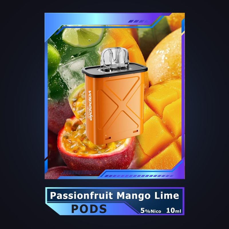 VAPEPIE FlexSwitch Kit descartável com sistema de pod – 10.000 tragadas, conjunto com 22 sabores e pod recarregável