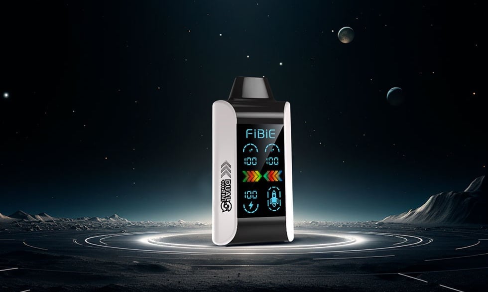 FIBIE 15000 Dual Flavors Disposable Vapor Wands(15000 PUFFS) - WATERMELON ICE & LYCHEE