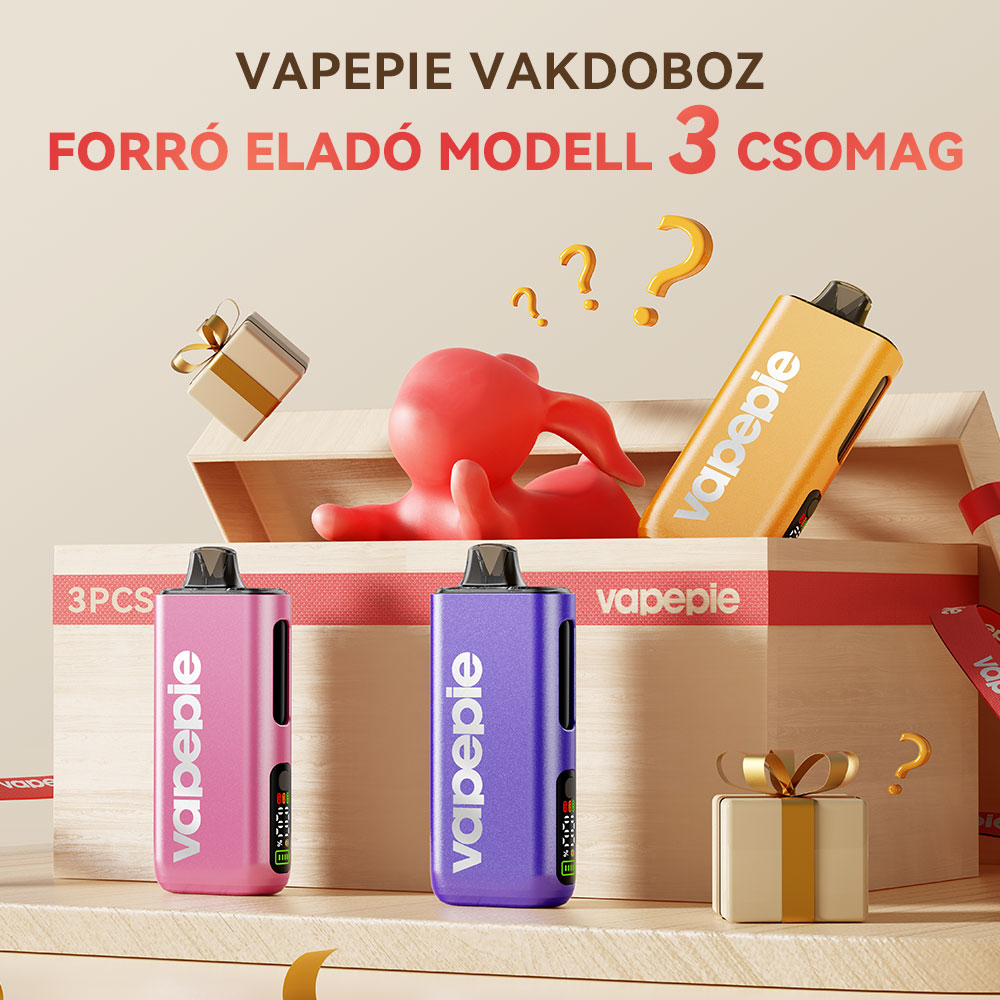 🎄3-db-os-Titokdoboz-VAPEPIE-Max-40000-PUFFS-Arzuhanás-Akció