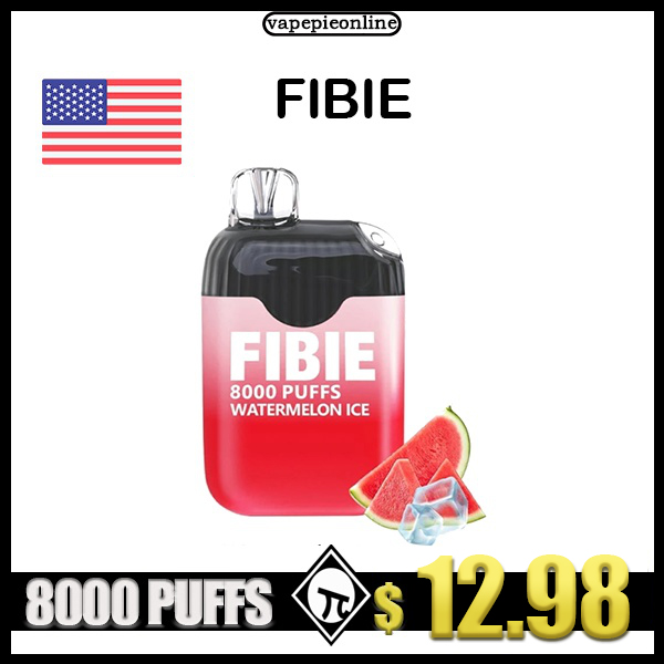 FIBIE  8000 Puffs Disposable Vapor Wands (15 Flavors Collection)