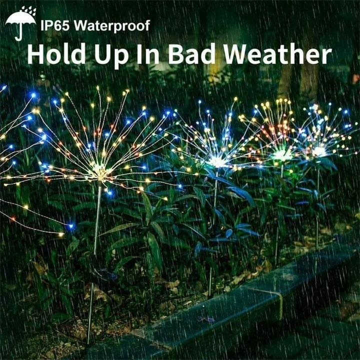 💖Mother's Day Promotion 60% Off - Waterproof Solar Garden Fireworks Lamp