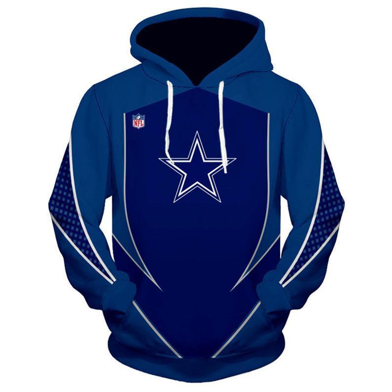 COWBOYS 3D HOODIE LUCKYDB