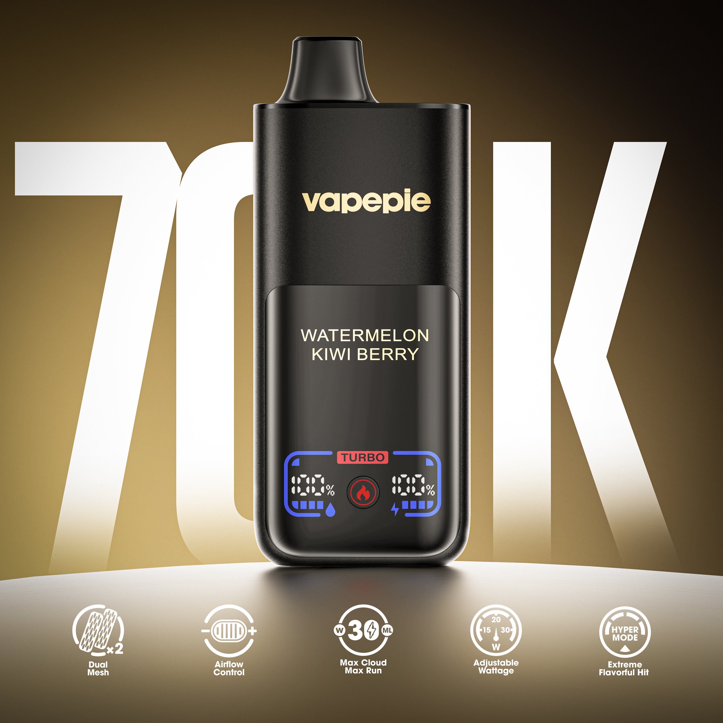 🔥 OFFERTA 1+1 GRATIS 🔥VAPEPIE Mega 70000 PUFFS