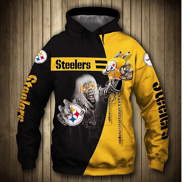 PITTSBURGH STEELERS 3D HOODIE PPSS013