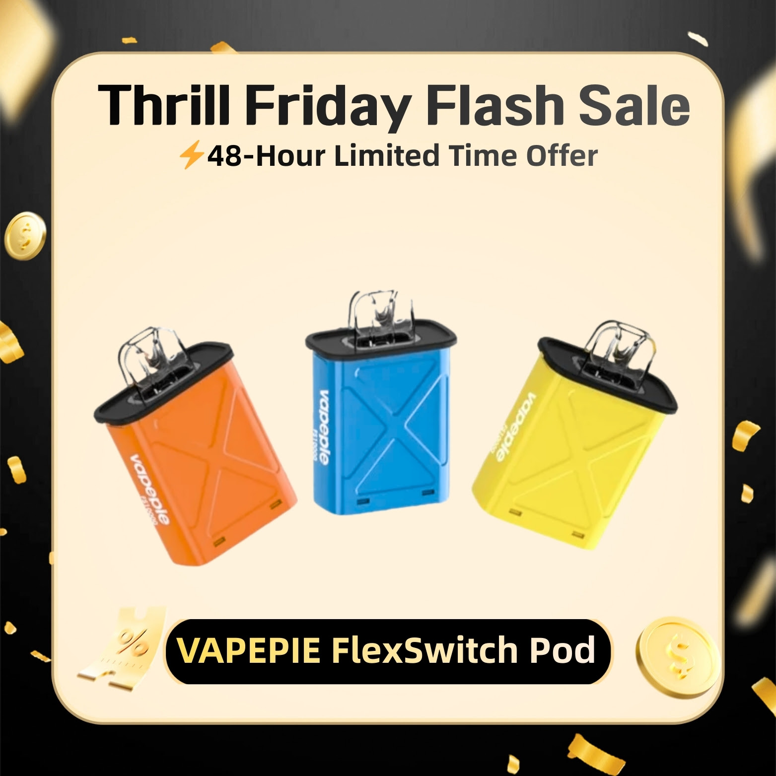 VAPEPIE FlexSwitch Disposable Pods