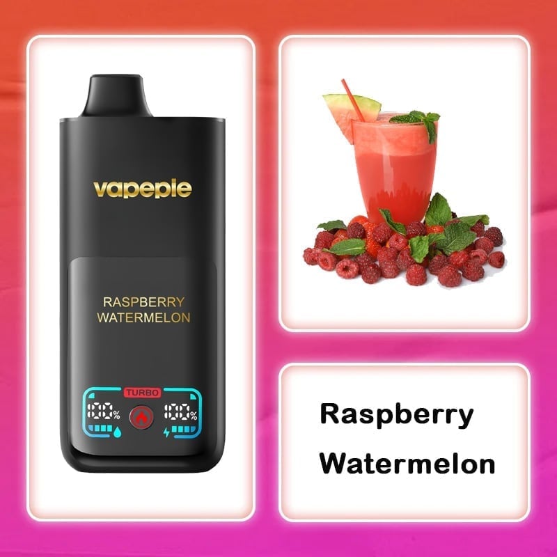 VAPEPIE Raspberry Watermelon Vape 70000 Puffs