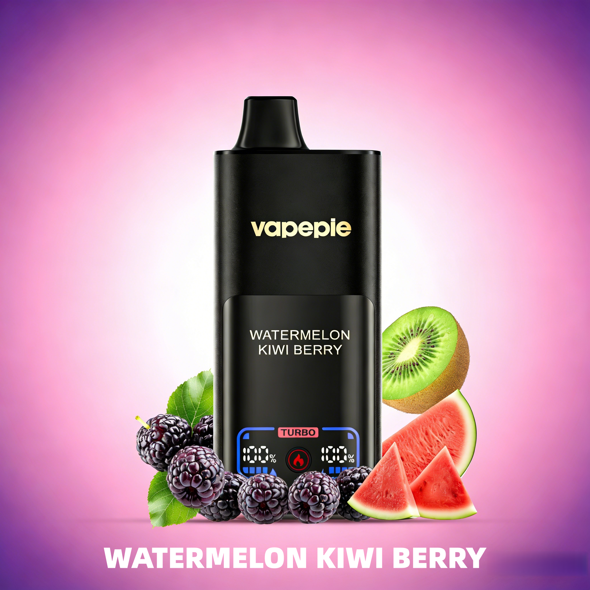 Watermelon Kiwi Berry Flavor Vape丨Vapepie 70000 Puffs Vape