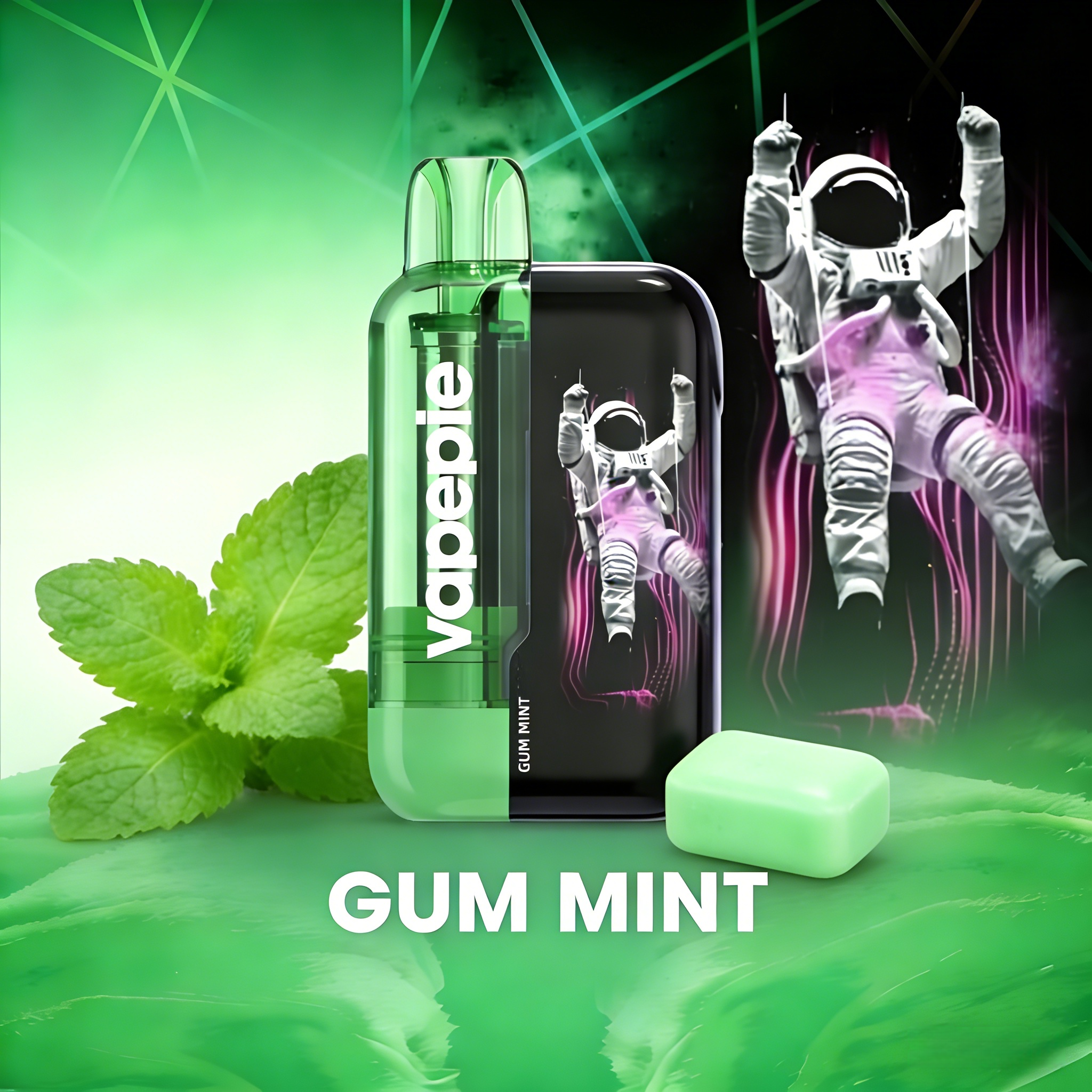 Gum Mint Flavor Vape丨Vapepie 30000 Puffs Ultra Phantom