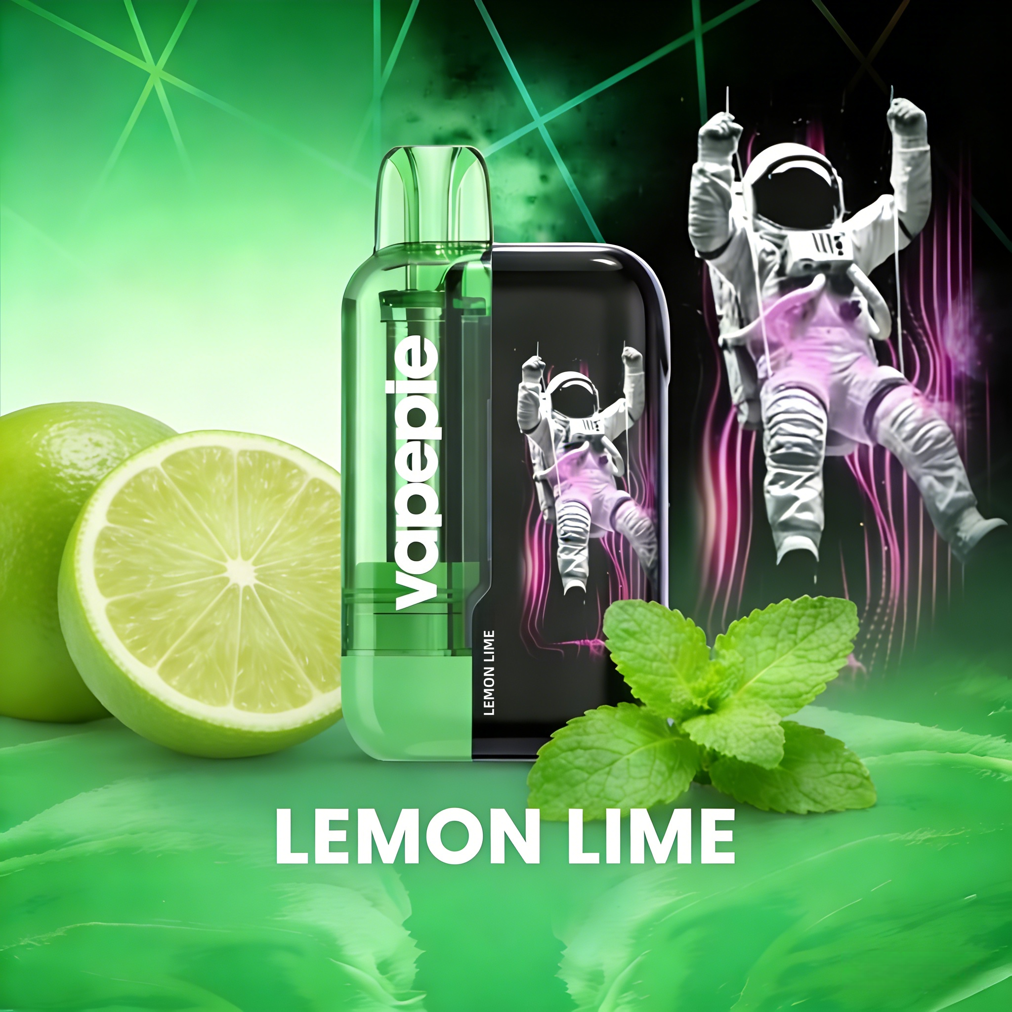 Lemon Lime Flavor Vape丨Vapepie 30000 Puffs Ultra Phantom