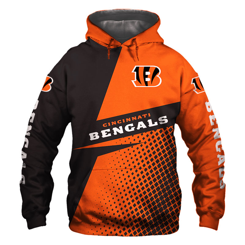 CINCINNATI BENGALS 3D HOODIE CB008