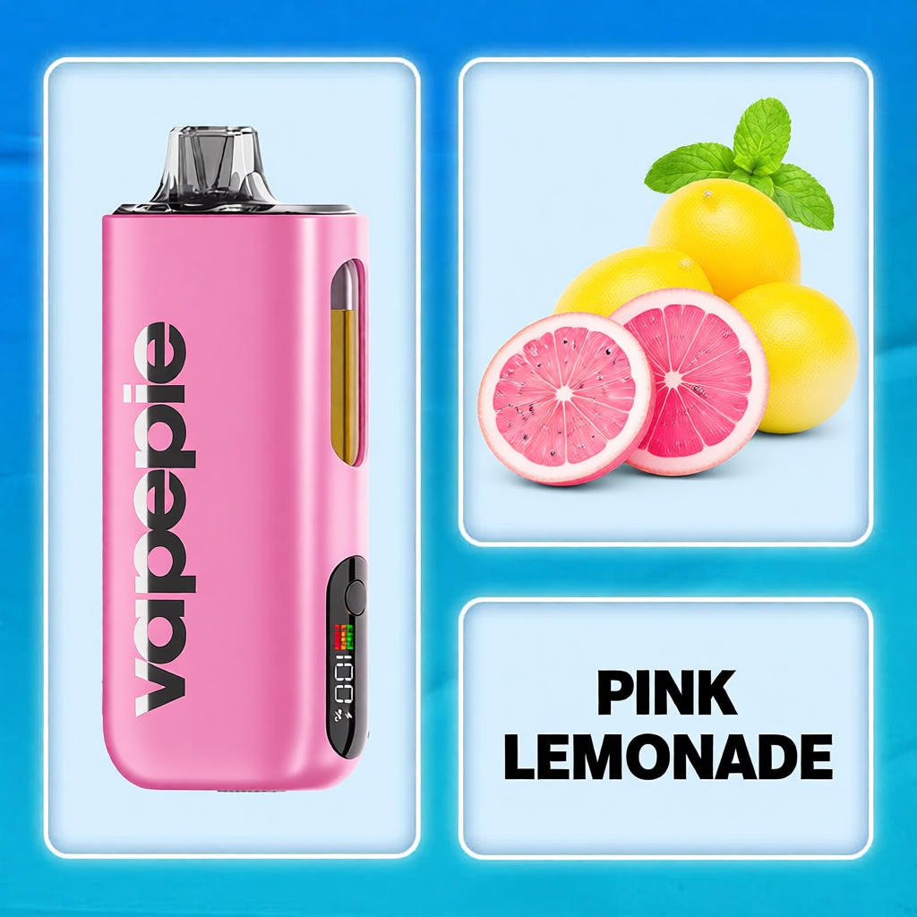 Vapepie Pink Lemon Max 40000 Puffs