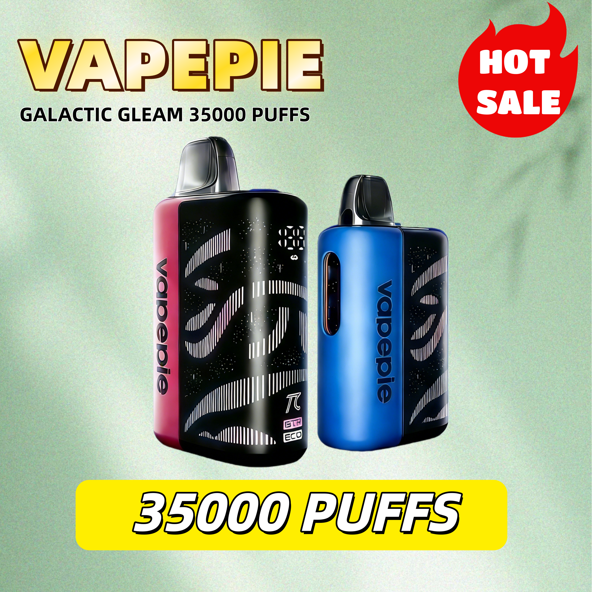 USA】VapePie Galactic Gleam 35000Puff Disposable Vape