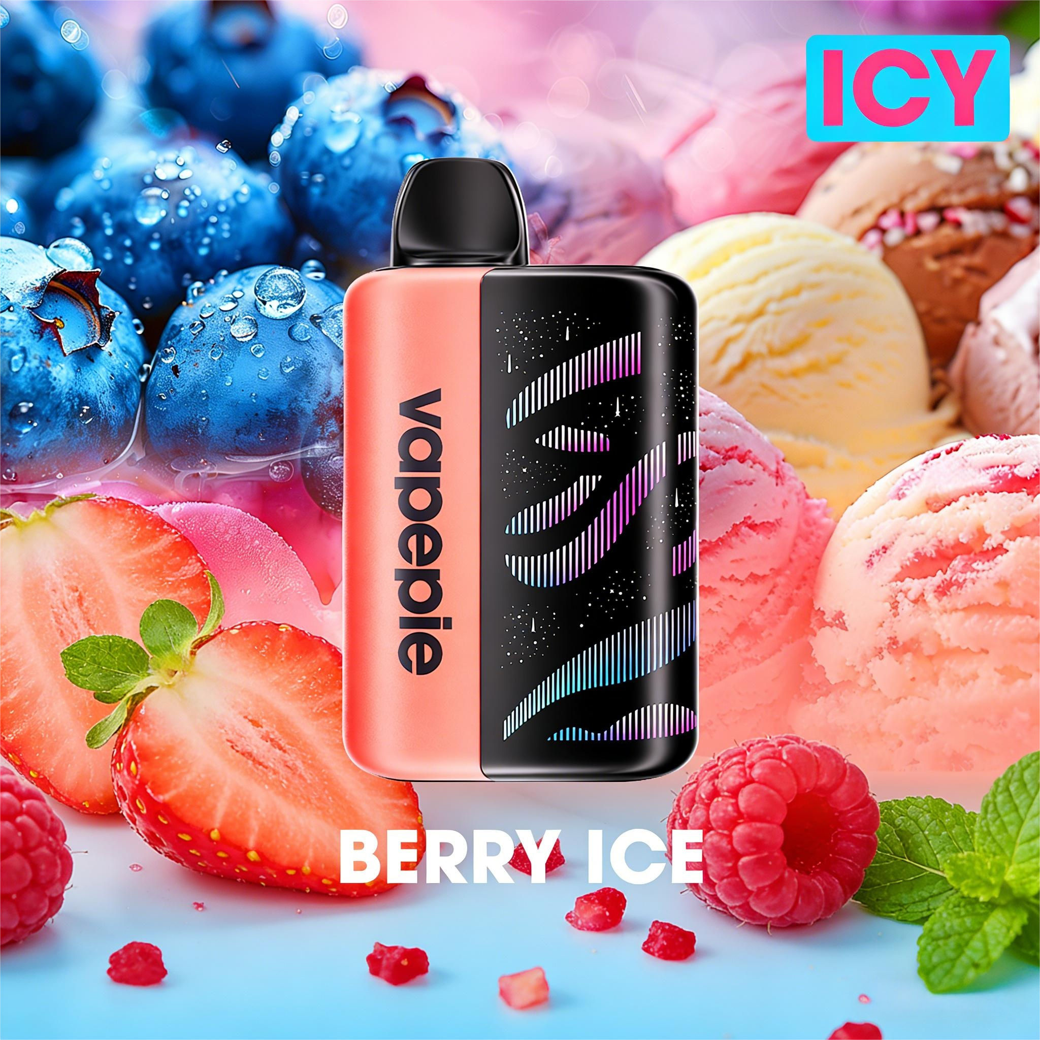 Berry Ice Flavor Vape | Vapepie 35000 Puffs Galactic Gleam