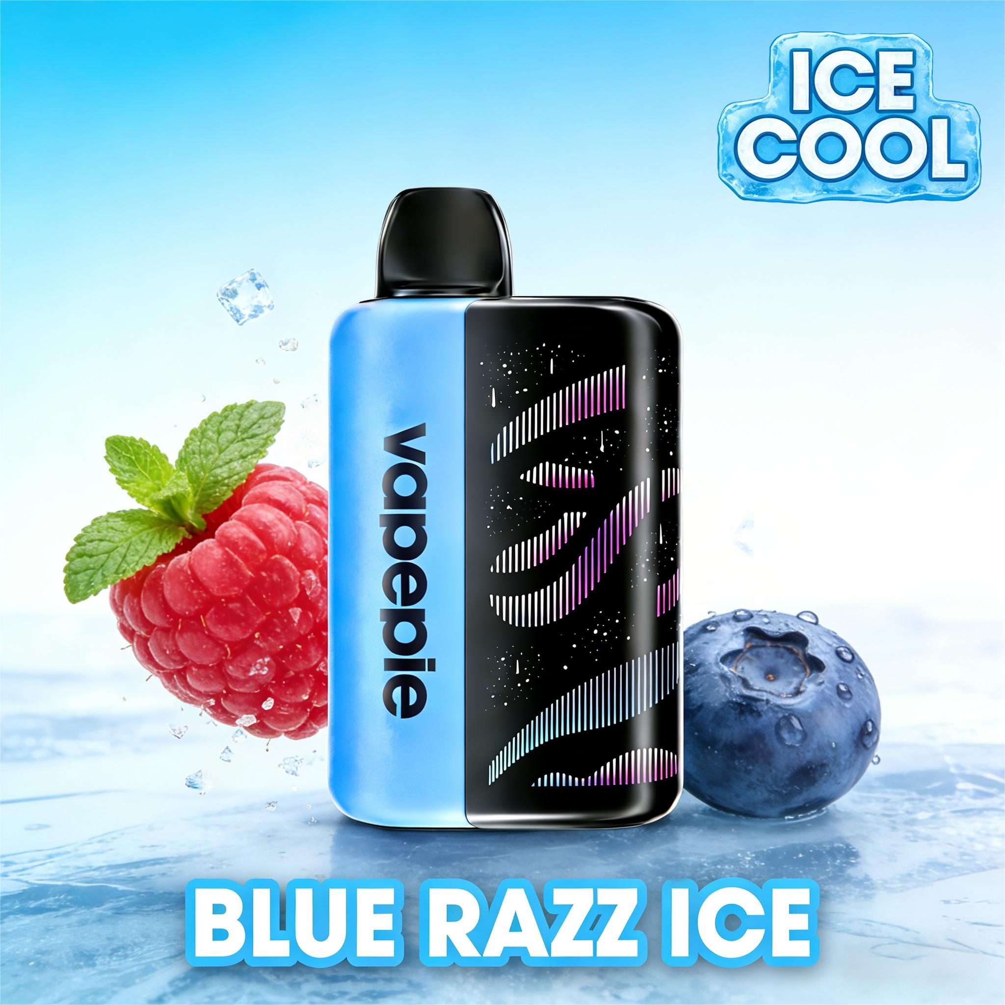 Blue Razz Ice Flavor Vape | Vapepie 35000 Puffs Galactic Gleam