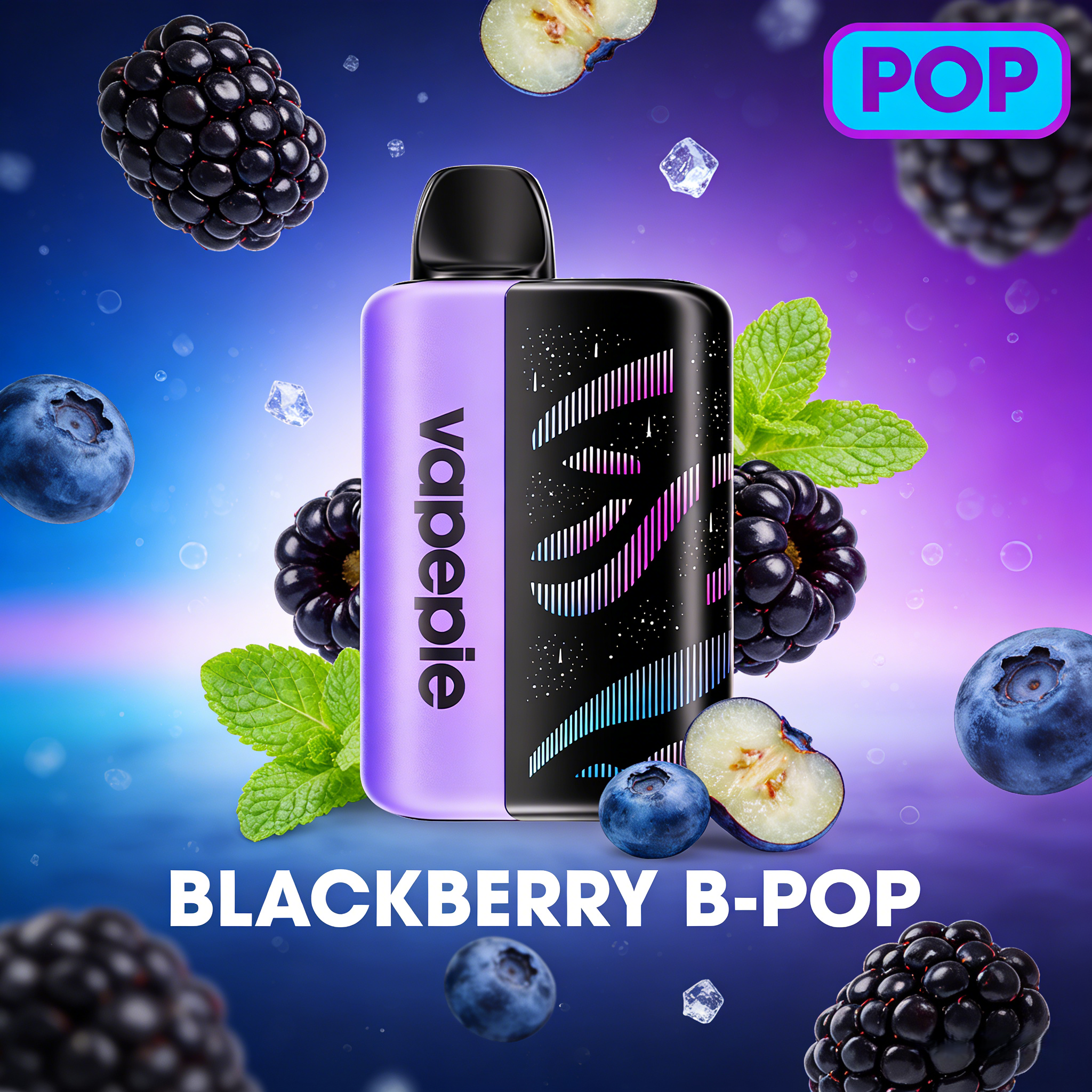 【USA】VapePie Galactic Gleam 35000 Puff Disposable Vape - Smart LED Display | U.S. Warehouse Fast Delivery