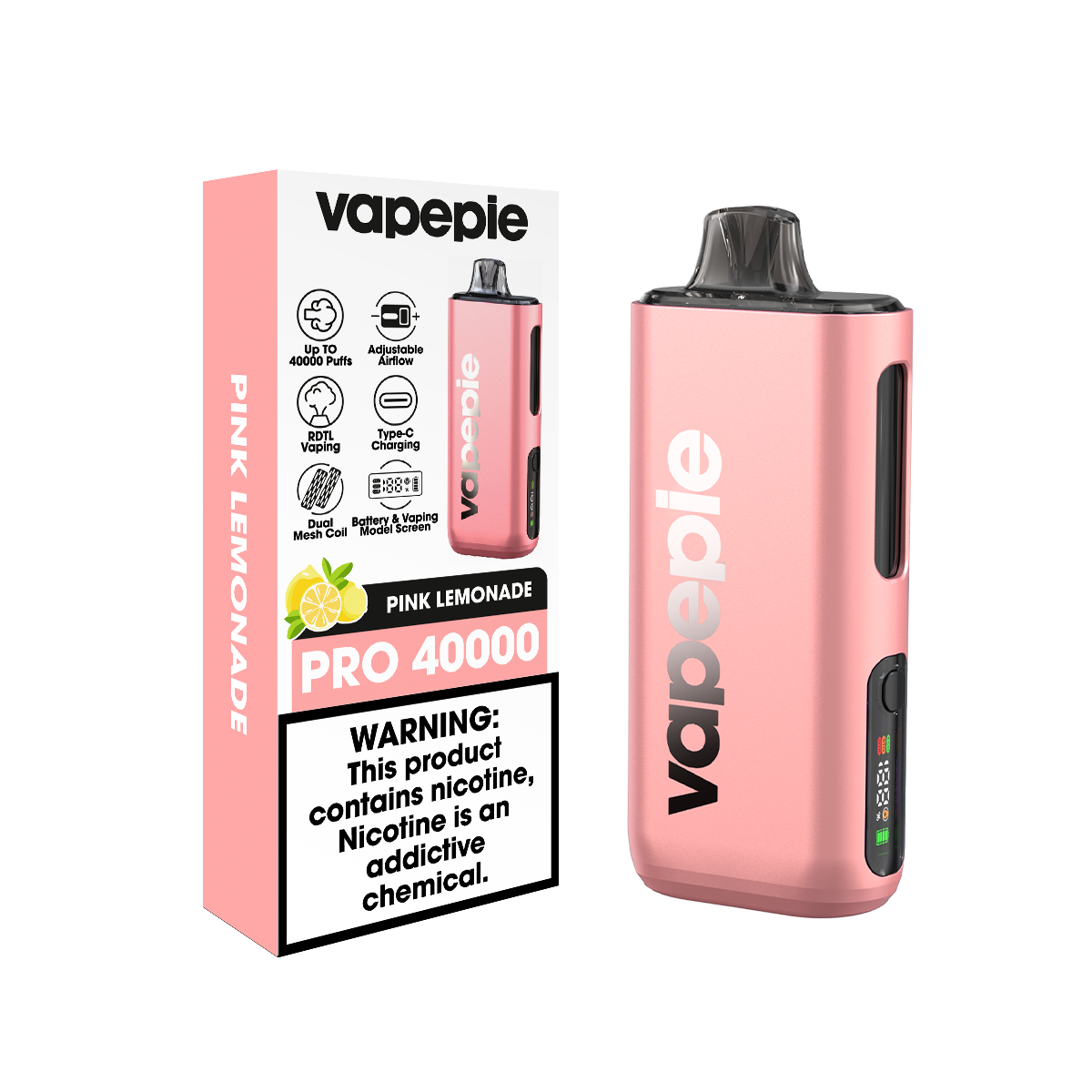 VAPEPIE Max 40000 PUFFS - 💥The World’s First Ultra-Thin, High-Capacity Vape💥