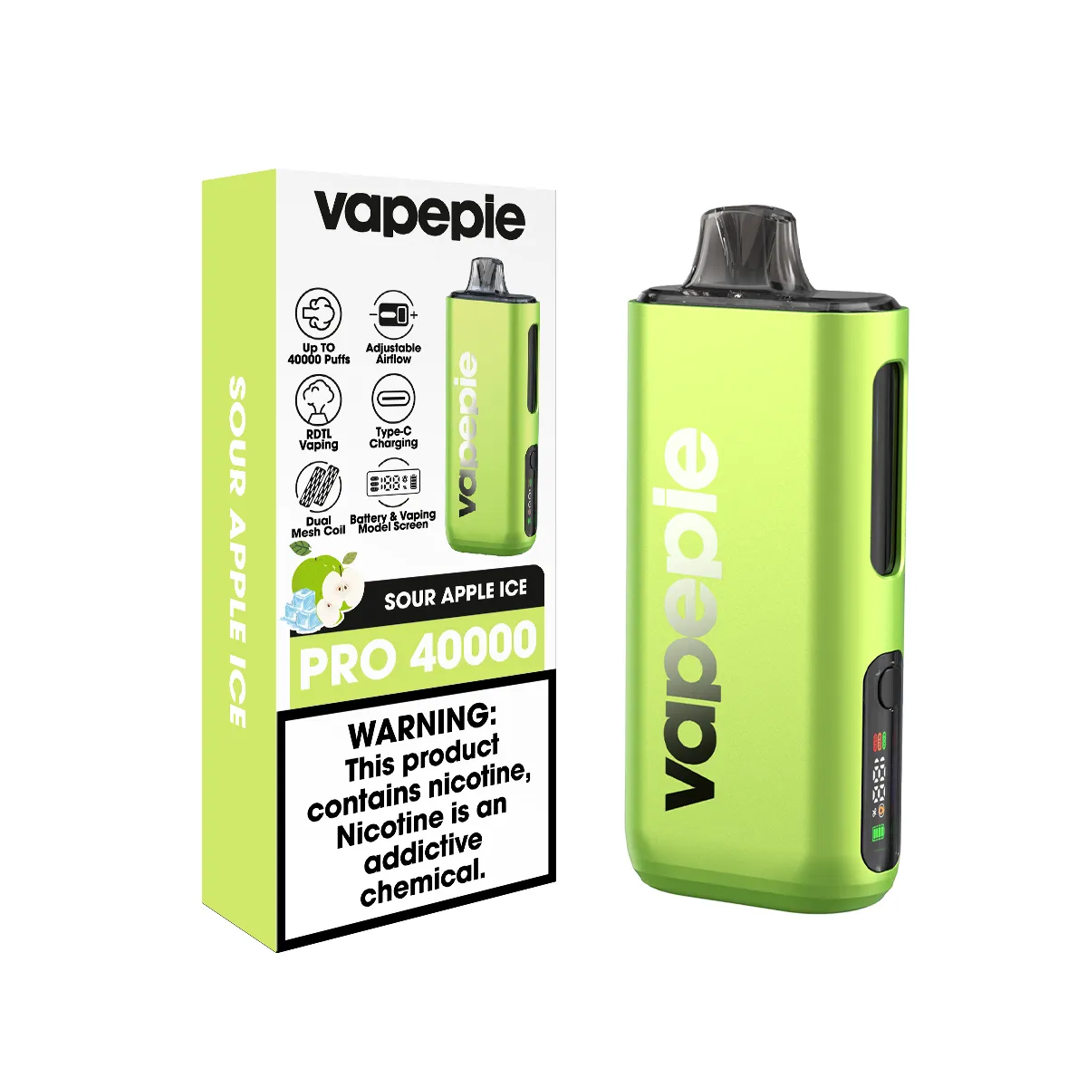 VAPEPIE Max 40000 PUFFS - 💥The World’s First Ultra-Thin, High-Capacity Vape💥