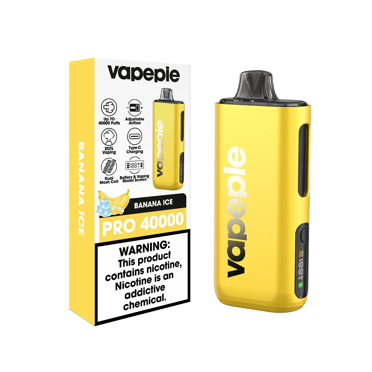 VAPEPIE Max 40000 PUFFS - 💥The World’s First Ultra-Thin, High-Capacity Vape💥