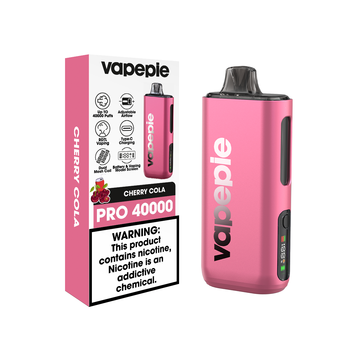 VAPEPIE Max 40000 PUFFS - 💥The World’s First Ultra-Thin, High-Capacity Vape💥