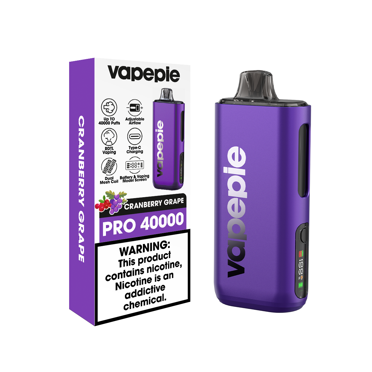 VAPEPIE Max 40000 PUFFS - 💥The World’s First Ultra-Thin, High-Capacity Vape💥
