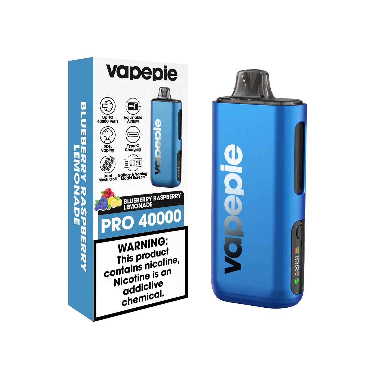 VAPEPIE Max 40000 PUFFS - 💥The World’s First Ultra-Thin, High-Capacity Vape💥