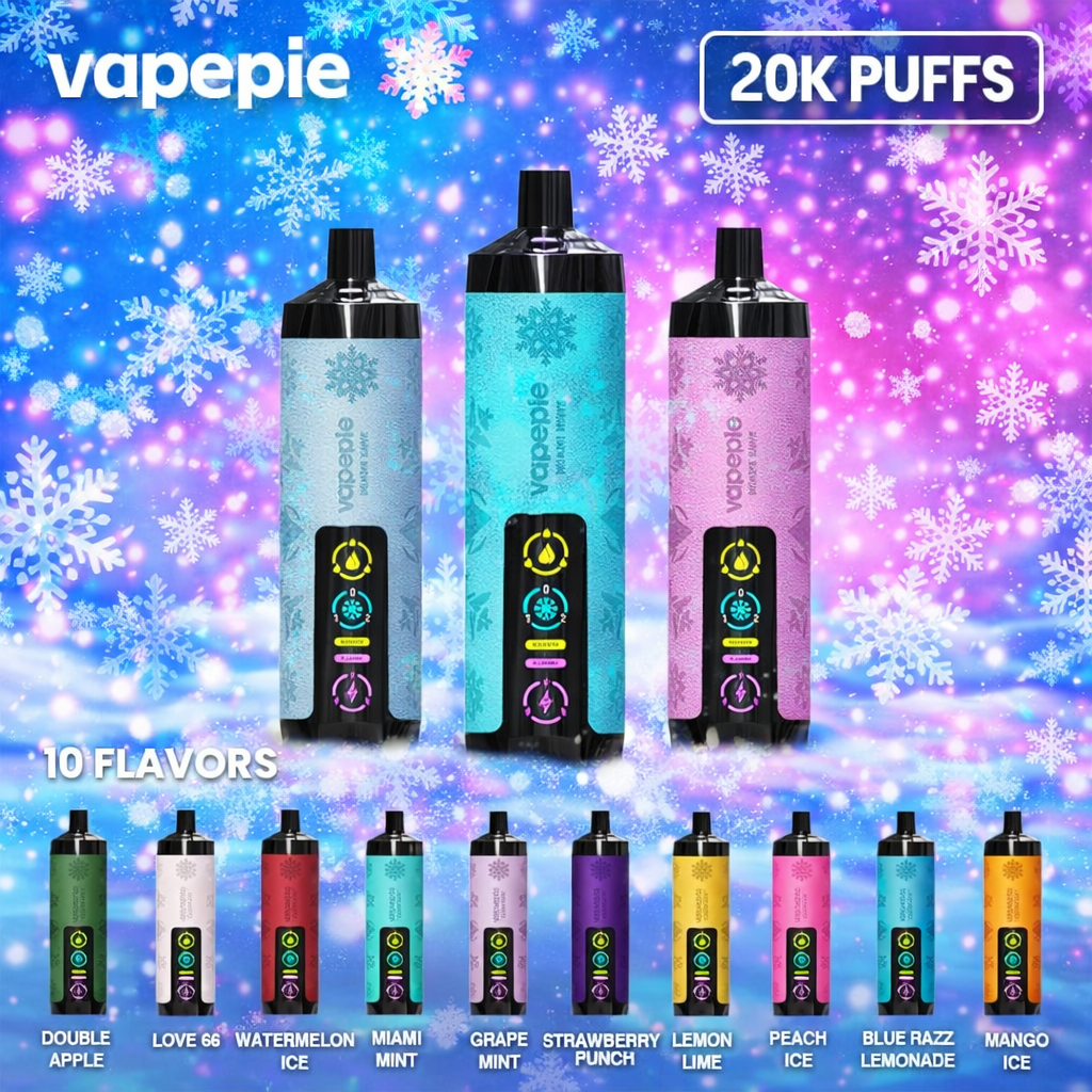 VAPEPIE AirRush 20000 Puffs Disposable - Adjustable Ice Blast Control