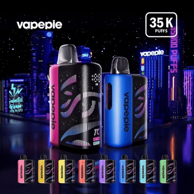 VAPEPIE Galactic Gleam 35000 Puffs Disposable Vape - Stunning Glow Effects,Massive Capacity