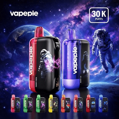 VAPEPIE Ultra Phantom 30000 Puffs Disposable Vape - Glowing Astronaut Screen,Mesh Coil