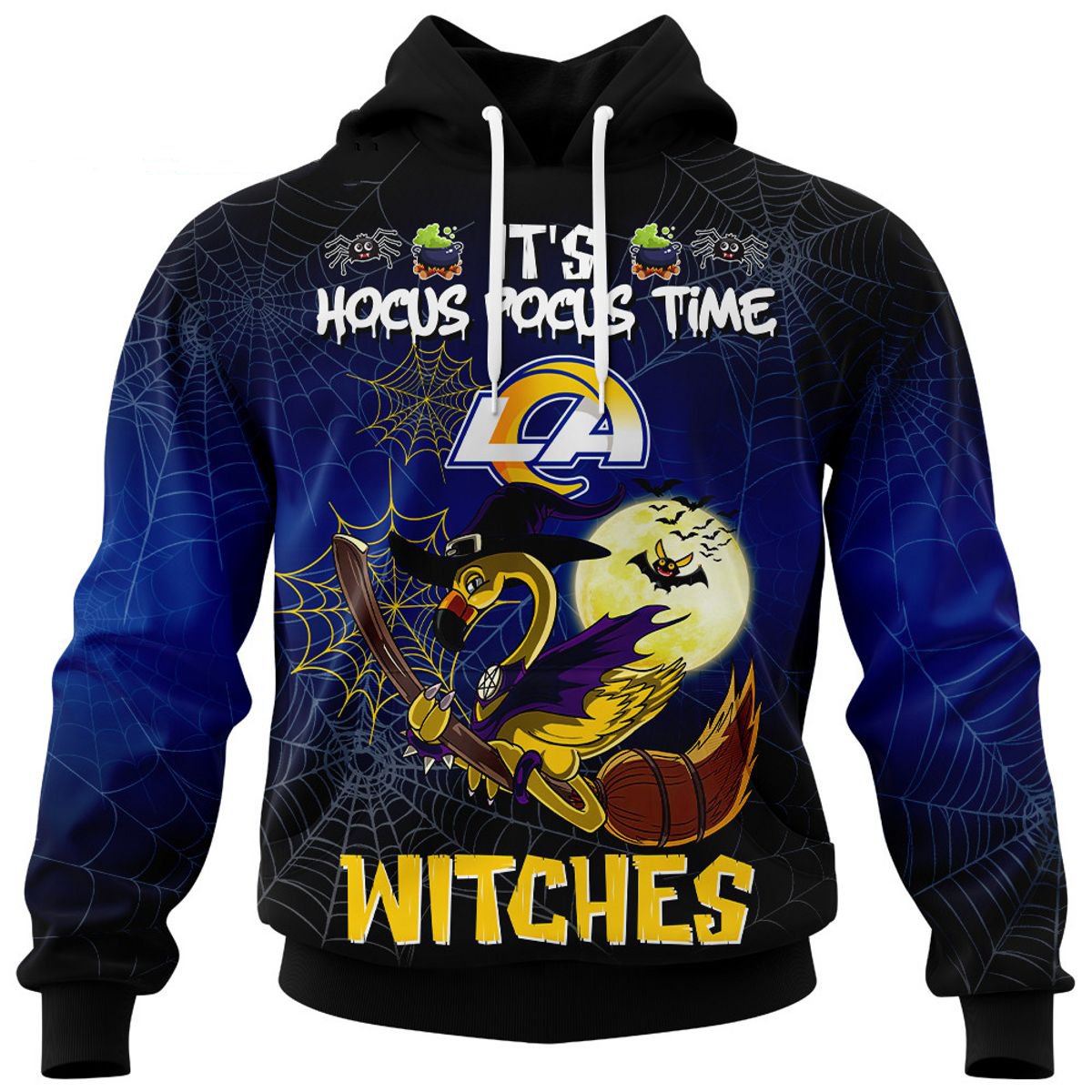 LOS ANGELES RAMS 3D HOODIE HALLOWEEN002