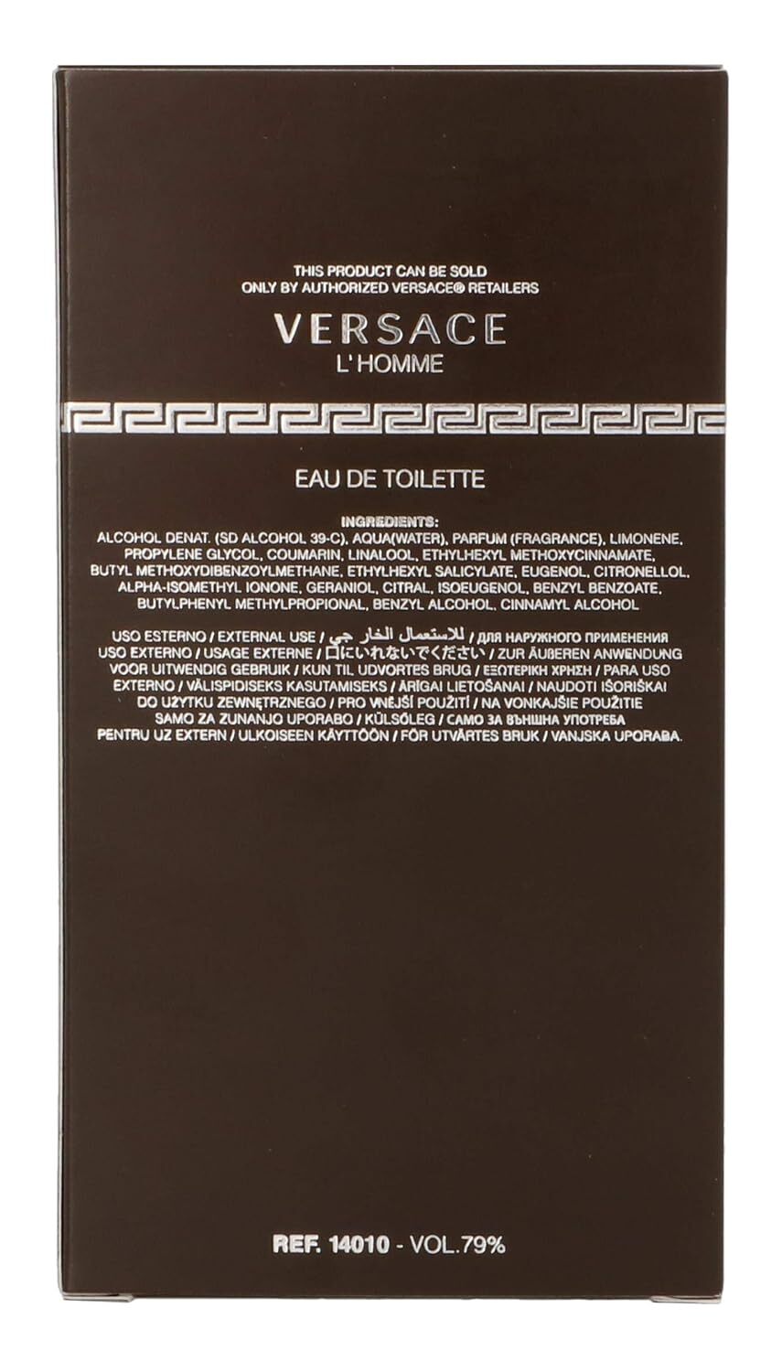 Versace Man Eau Fraiche for Men 6.7 oz Eau de Toilette Spray