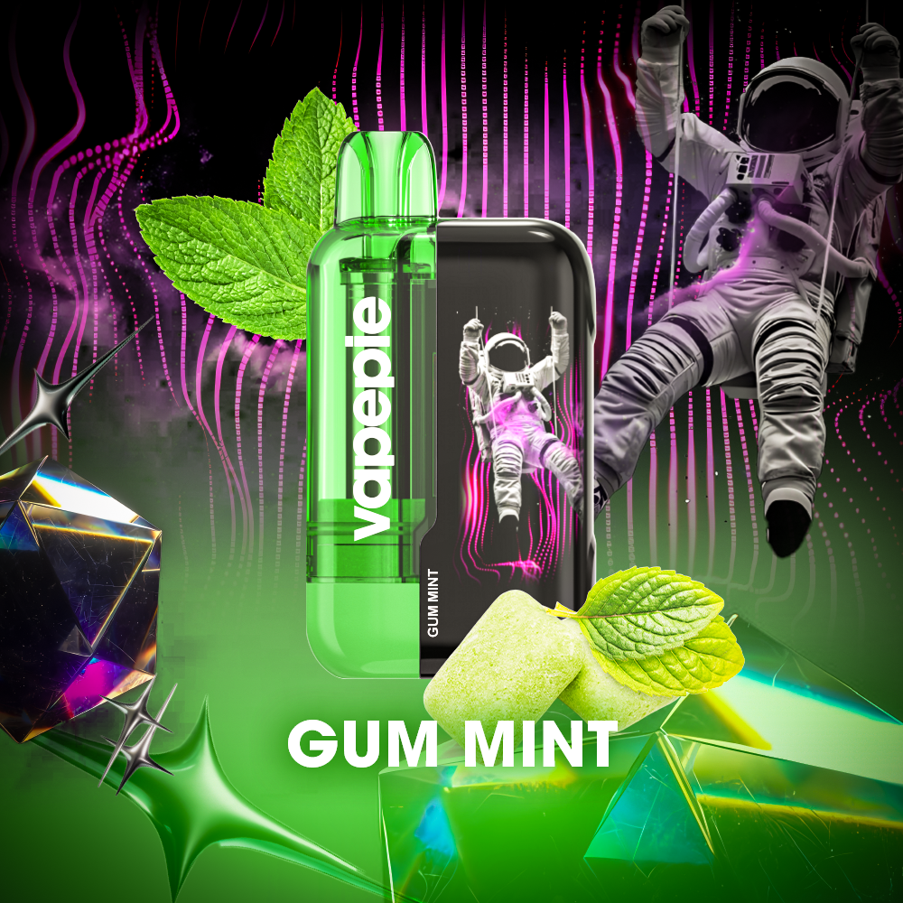 GUM MINT--VAPEPIE Ultra Phantom 30000 Puff Vape x TK Edition