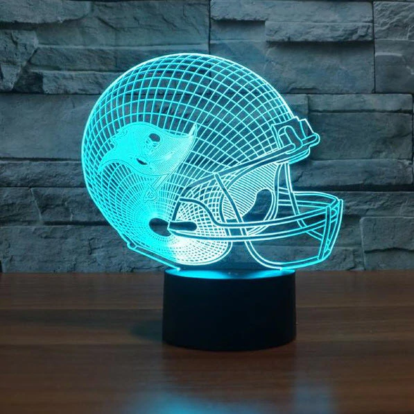TAMPA BAY BUCCANEERS 3D LAMP PERSONALIZED