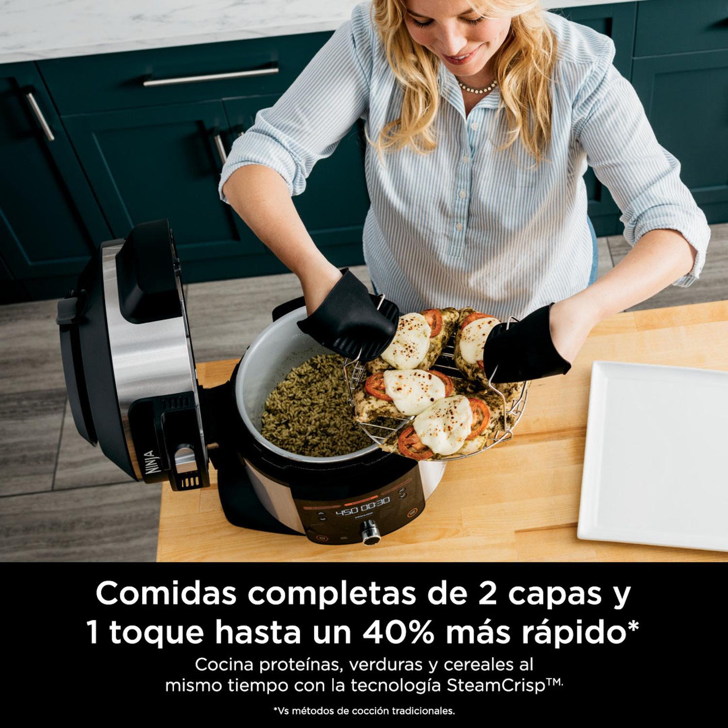 Promoción del último día-Olla de presión con Air Fryer Foodi SmartLid 14 en 1 de 6.1 L