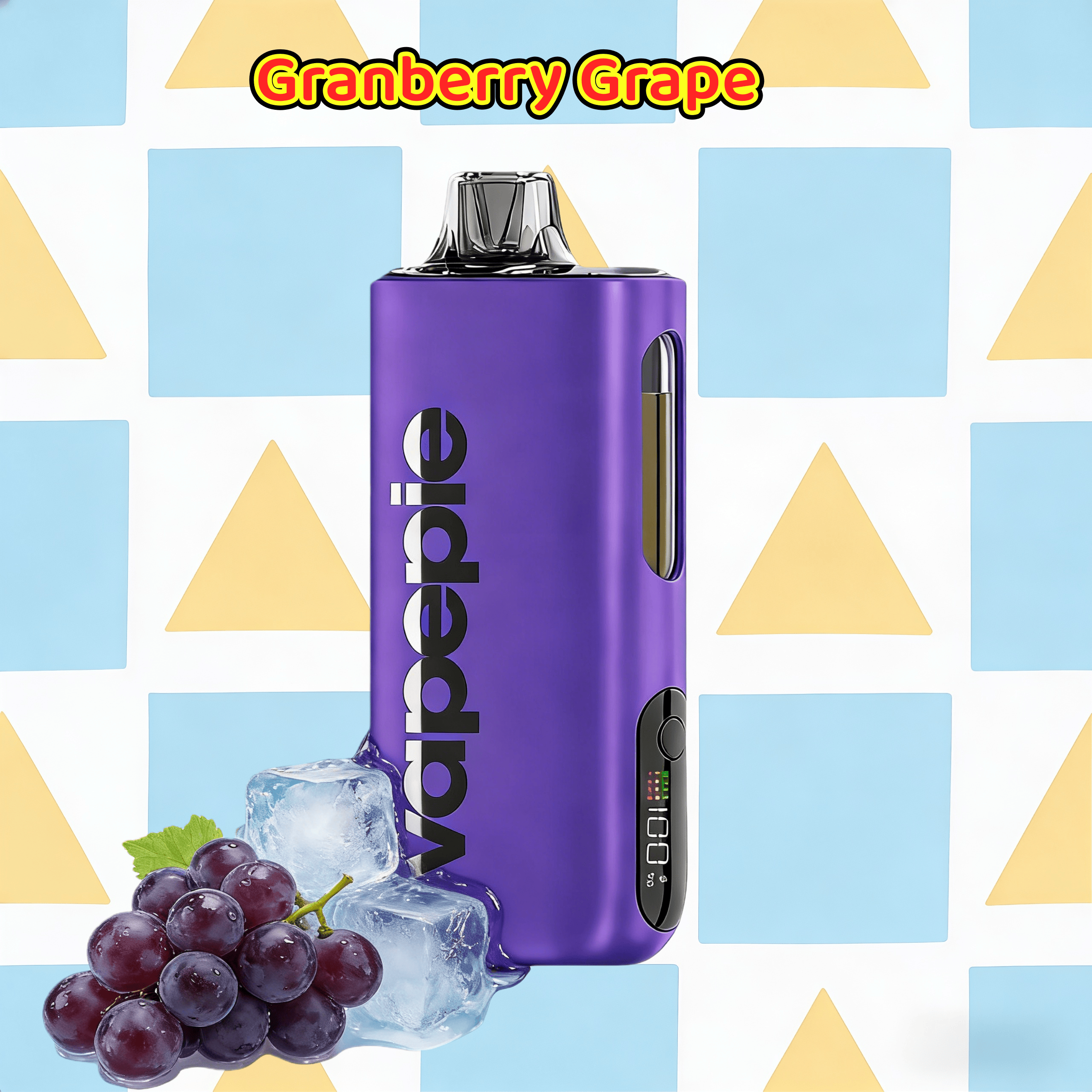 Granberry Grape Flavor Vape | Vapepie Max 40000 Puffs High-Capacity Purple