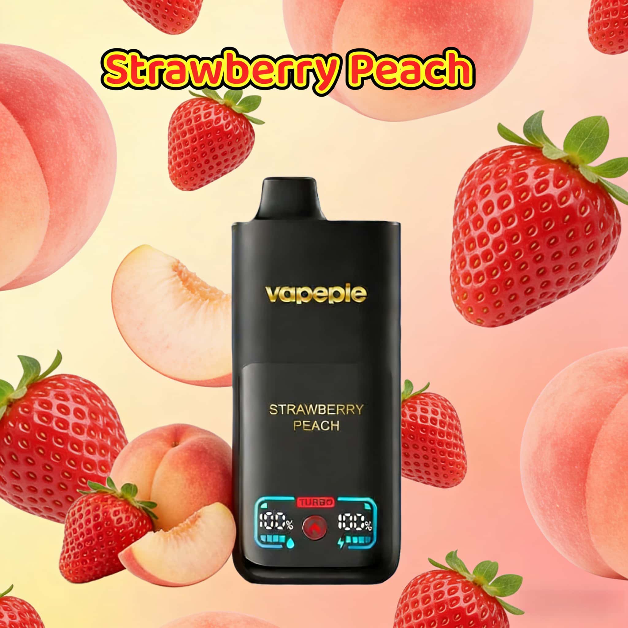 VAPEPIE Strawberry Peach Vape 70000 Puffs