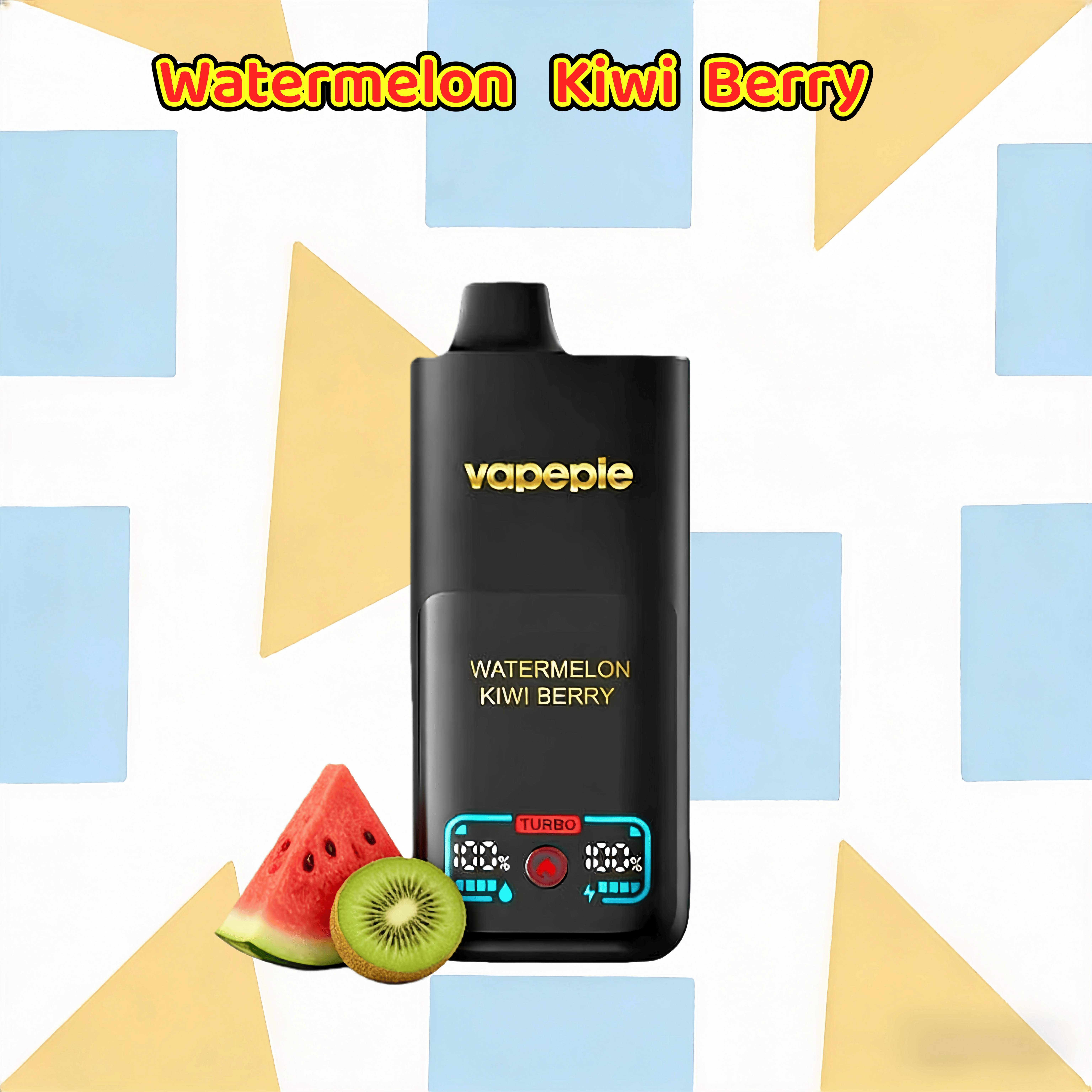 VAPEPIE Watermelon Kiwi Berry Vape 70000 Puffs