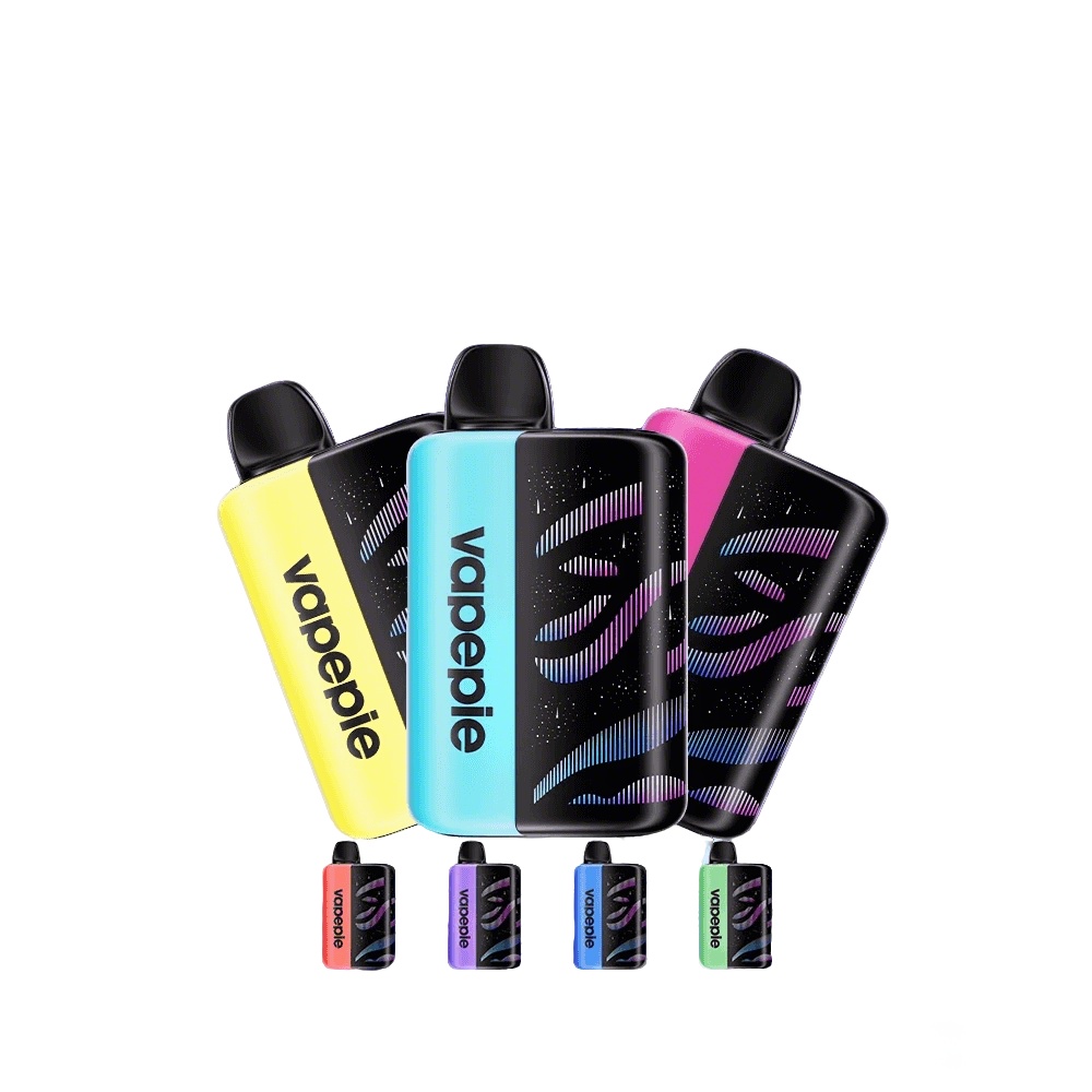 [Max Discount Pack of 3] VapePie Galactic Gleam 105000 Puff Disposable Electronic Cigarette - Smart LED Display | Fast Shipping from US Warehouse