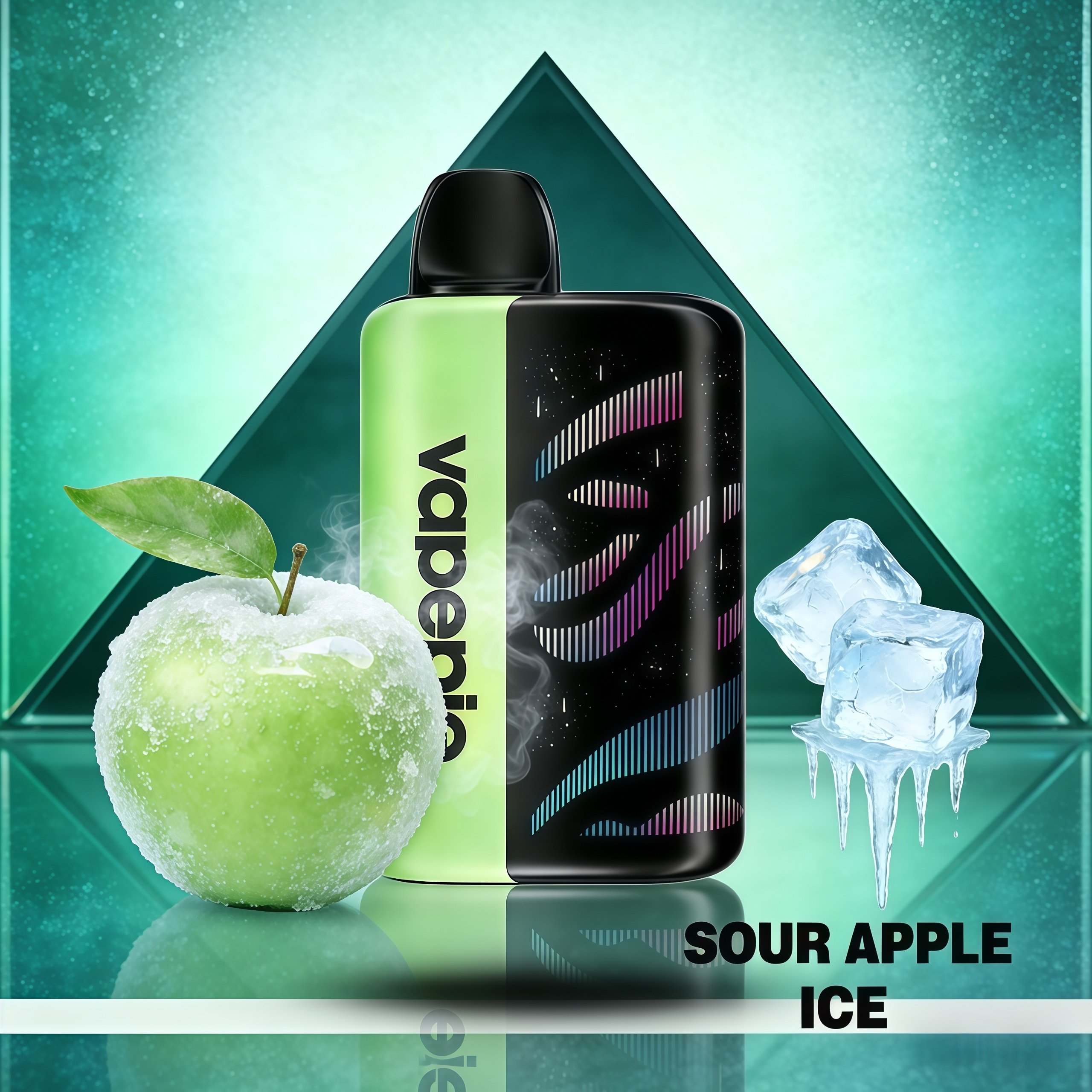 Sour Apple Ice Flavor Vape | Vapepie 35000 Puffs Galactic Gleam