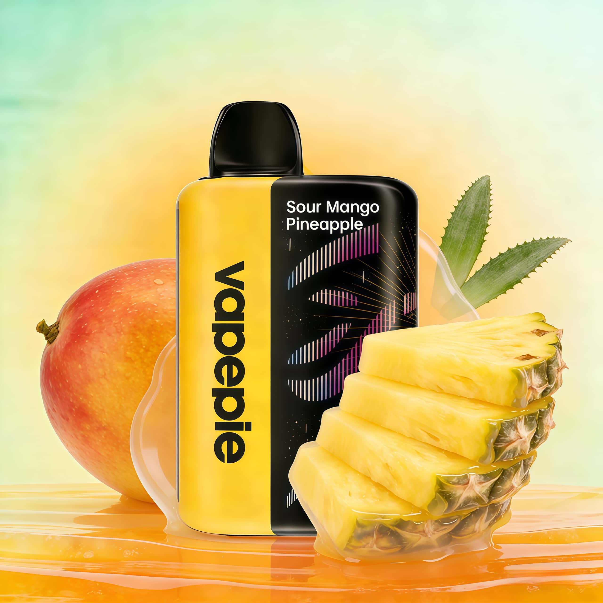 Sour Mango Pineapple Flavor Vape | Vapepie 35000 Puffs Galactic Gleam