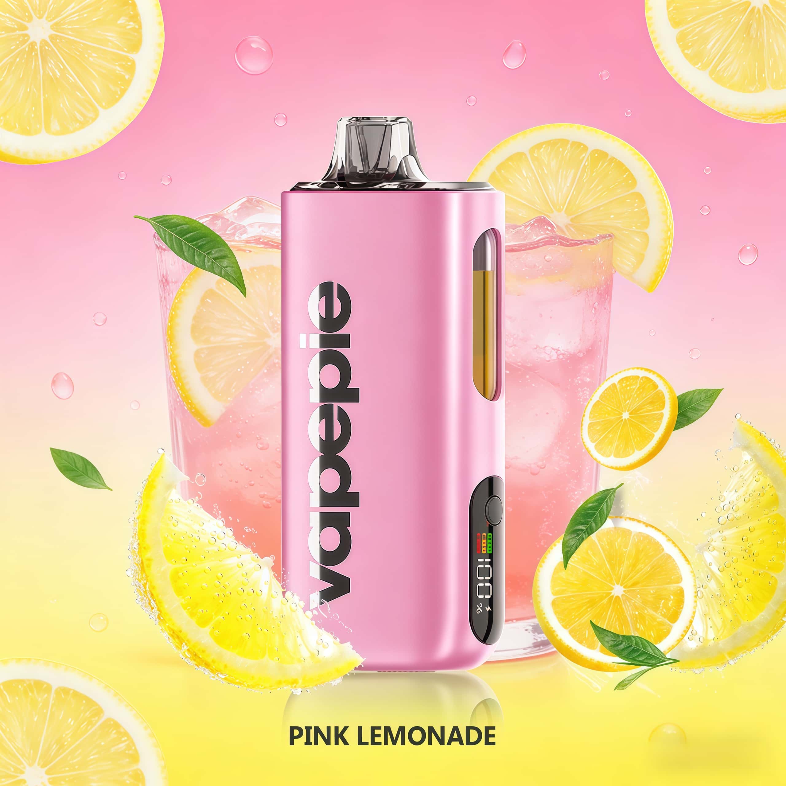 Pink Lemon Flavor  Vape  | Vapepie Max 40000 Puffs High-Capacity Purple